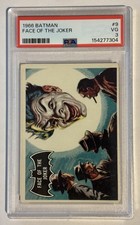 1966 Topps Batman #9 Face of the Joker PSA 3 picture