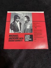 MICHAEL JACKSON, SIEDAH GARRETT 1987 picture sleeve I Just Can't Stop Loving You picture