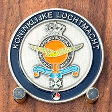 Royal Netherlands Air Force Reserve Challenge Coin  M#34 picture