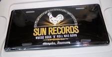 Sun Records Where Rock And Roll Was Born Metal License Plate picture