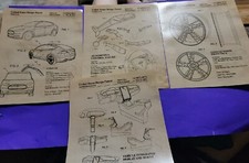 Vintage Tesla Motors Design Patent 4 8x10prints picture