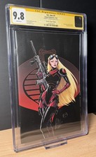 GI Joe #1 CGC 9.8 SS Joe Benitez Signed Virgin Variant Big Clutch Exclusive picture