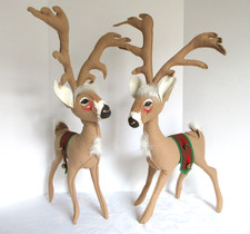 1995 Vintage Annalee Christmas Reindeer SET-2, 28