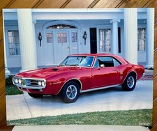 VTG 1967 Pontiac Firebird 400 Power Graphics Classics Collection Poster 16”X20” picture