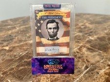 2020 POTUS A WORD FROM THE PRESIDENT ABRAHAM LINCOLN HANDWRITTEN WORD AWF-AL picture