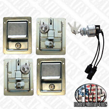 DUAL HUMVEE SECURITY KIT UNPAINTED INSIDE / OUTSIDE LOCKING + key start switch picture