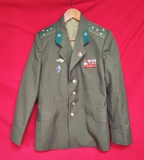 Russian Soviet KGB Border Guard Captain Service Uniform Wool Jacket USSR + Pins picture