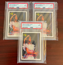 Classic 1990 Classic WWF Miss Elizabeth #11 PSA 9 Graded 3 Available  picture
