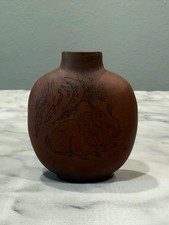 Vintage Chinese Yixing Zisha Snuff Bottle picture