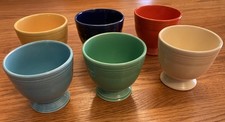 Vintage Fiesta egg cups in all 6 original colors (1936-1959) picture