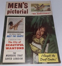Magazine Vintage 1950s ADS Korium Knives Guns Prop picture