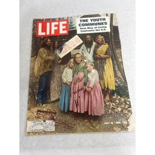Vintage LIFE Magazine July 18 1969 Youth Communes Hippie Culture Coca-Cola Ad picture