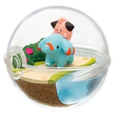 Pokemon Terrarium Collection 7 Cleffa & Phanpy Figure picture
