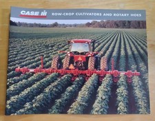 Case International Row Crop Cultivators & Rotary Hoes Brochure Pamphlet Specs picture