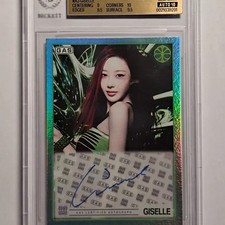 2026 GAS X Complex aespa Giselle /15 Autograph BGS 9.5 AUTO 10 에스파 지젤 picture