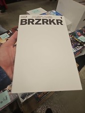 BRZRKR (BERZERKER) #1 2021 BLANK SKETCH VARIANT COMIC NM KEANU REEVES BOOM NM picture