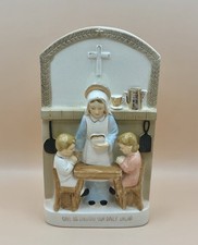Vintage Madonna Of The Kitchen Religious Wall Hanging Countertop Mary Children picture