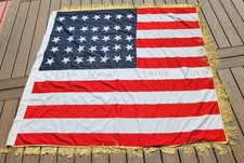35 Star Fringed Reenactor Flag 20th Maine Volunteer Infantry Regiment picture