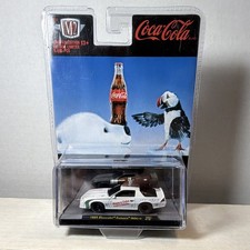 Coca-Cola M2 Machines 1985 Chevrolet Camaro IROC-Z 1:64 Diecast Repro picture