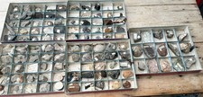 Antique Geological Collection 110+ Rock Mineral Fossil Specimens Boxed Victorian picture