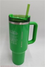 Starbucks x Stanley Exclusive Pearl Green 40 oz Tumbler 2025 - READ DESCRIPTION picture