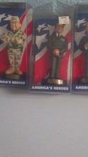 America's Heroes Politics Action Figures: Bush, Powell, Schwarzkopf Set picture