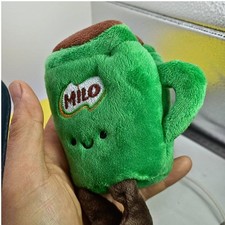 Milo Cup Limited Edition Plush & Eco-Bag Exclusive Doll & Bag Hanger Collectible picture