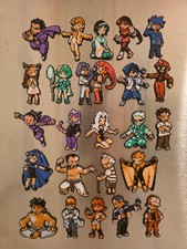Pokemon Trainers Sprite 3D Printed Magnet picture