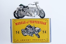 1960's Matchbox Y-8 Models of Yesteryear 1914 Sunbeam Motor Cycle in Box picture