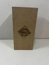 TABASCO WOODEN BOX 9.5