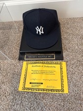 Mickey Mantle Signed Hat picture