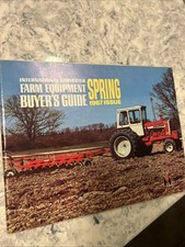 International Harvester Farm Equipment Buyers Guide For Spring 1967 Brochure picture