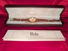 Vintage 1991 Pedre Disney Dumbo 50th Anniversary Watch Coin Dial Box COA LE picture