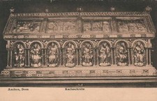 VINTAGE Shrine of Charlemagne Aachen Dom Karlsschrein POSTCARD - UNUSED picture