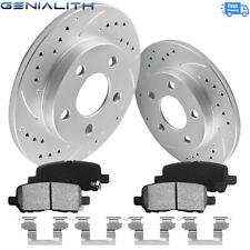 270mm Front G-coated Brake Rotors & Pads For Buick Pontiac Grand Prix 2004-2009 picture