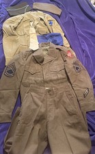 WWII Korea 88th Blue Devils Scarwaf Uniform & Identity WW2 ID Cards Life Story picture