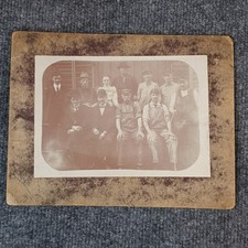 Vintage 1897 Factory Group Cabinet Photo McCormick Reaper Works Chicago picture