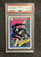 1990 MARVEL UNIVERSE #2 SPIDER-MAN PSA 10 picture