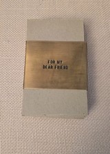 Gathered Truths Engraved Brass Cuff with Inspiring Cards 'For My Dear Friend'  picture