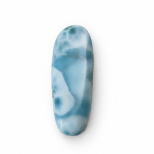 Genuine Sky Blue Larimar Oval Stones 35mm picture