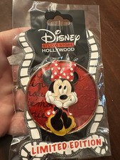 Minnie Mouse Cursive Cutie DSSH Disney Studio Store Hollywood Large LE Pin picture