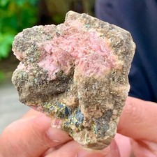 123G Natural Rhodochrosite Crystal  Specimen Healing- Museum Grade picture