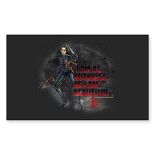 CafePress G.I. Joe Baroness Rectangle Bumper Sticker Car Decal (100493913) picture