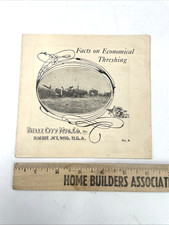 Belle City MFG. Threshers Threshing Machinery Antique Farm Sales Literature picture