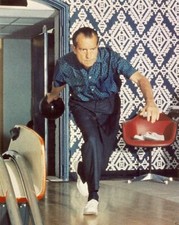 President Richard Nixon White House Bowling Alley 4x6 Picture Celebrity Print picture