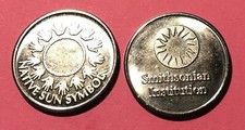 Smithsonian Institution Native Sun Symbol Collectible Token picture