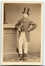 Thomas St. Lawrence, 3rd Earl of Howth, Lord Lieut. of Dublin Ireland CDV CV064 picture