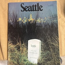 Very Rare “Seattle”Magazine, Last Issue December 31, 1970 “Rest In Peace” VG picture