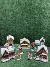 The Bradford Exchange Disney’s Mickeys Christmas Carol Village Lot.  picture