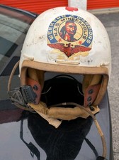Vintage 1950s USAF P-1B  Jet Pilot Flight Helmet NAS Minneapolis Weekend Warrior picture